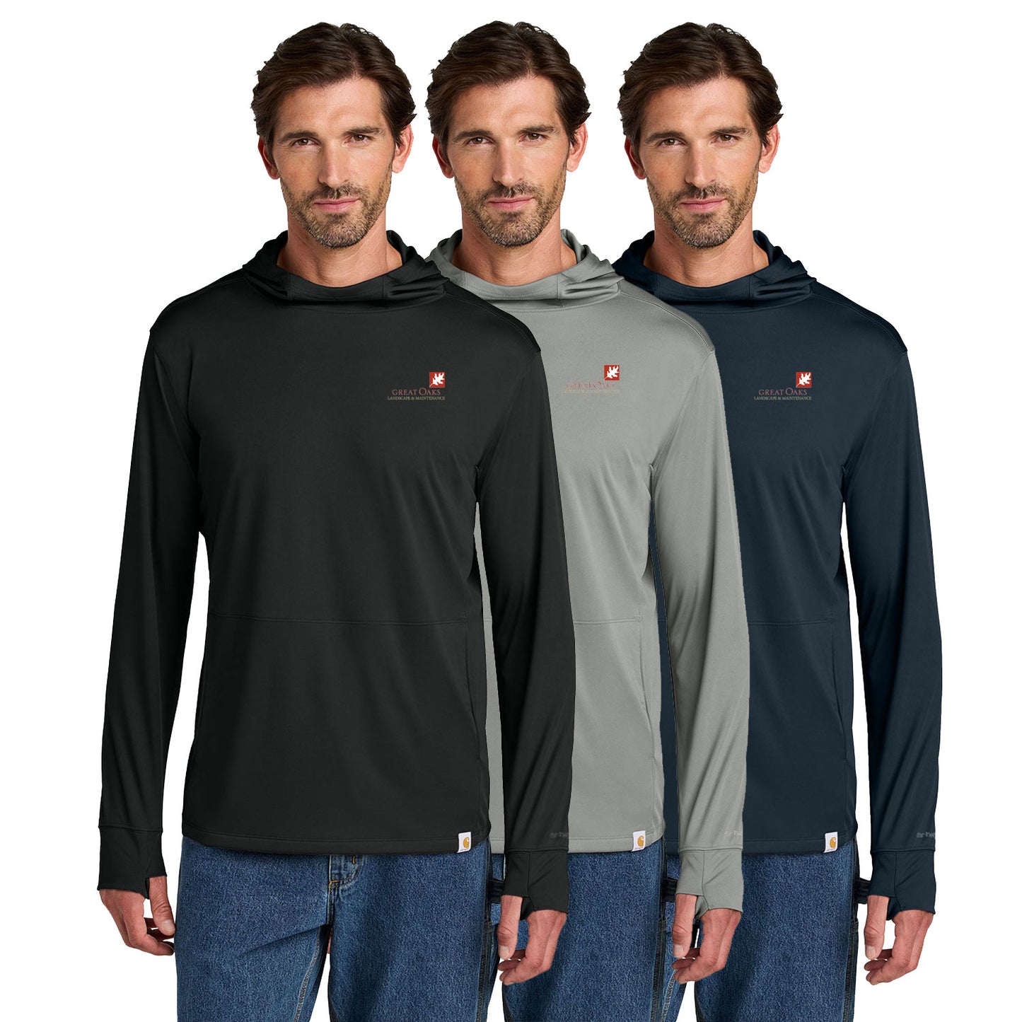 Carhartt Force Sun Defender Long Sleeve Hooded T-Shirt