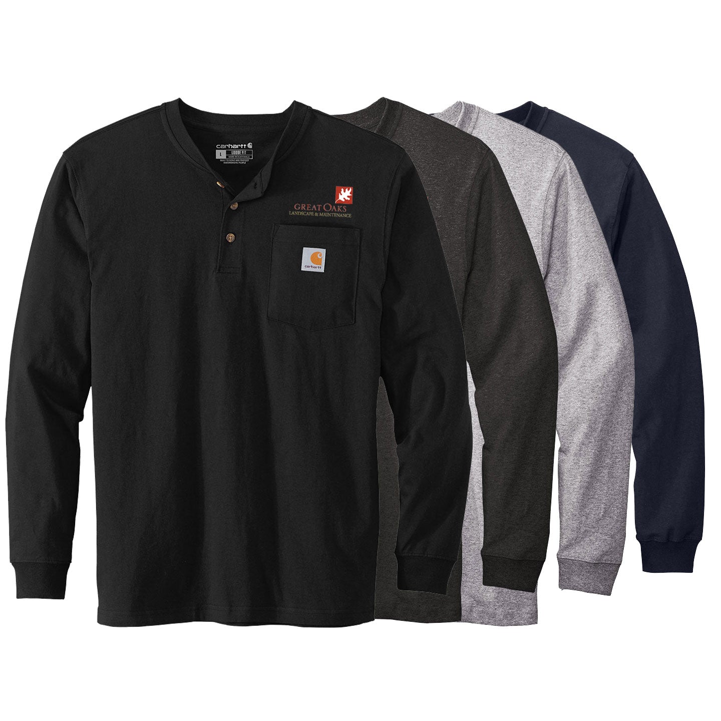 Carhartt Long Sleeve Henley T-Shirt