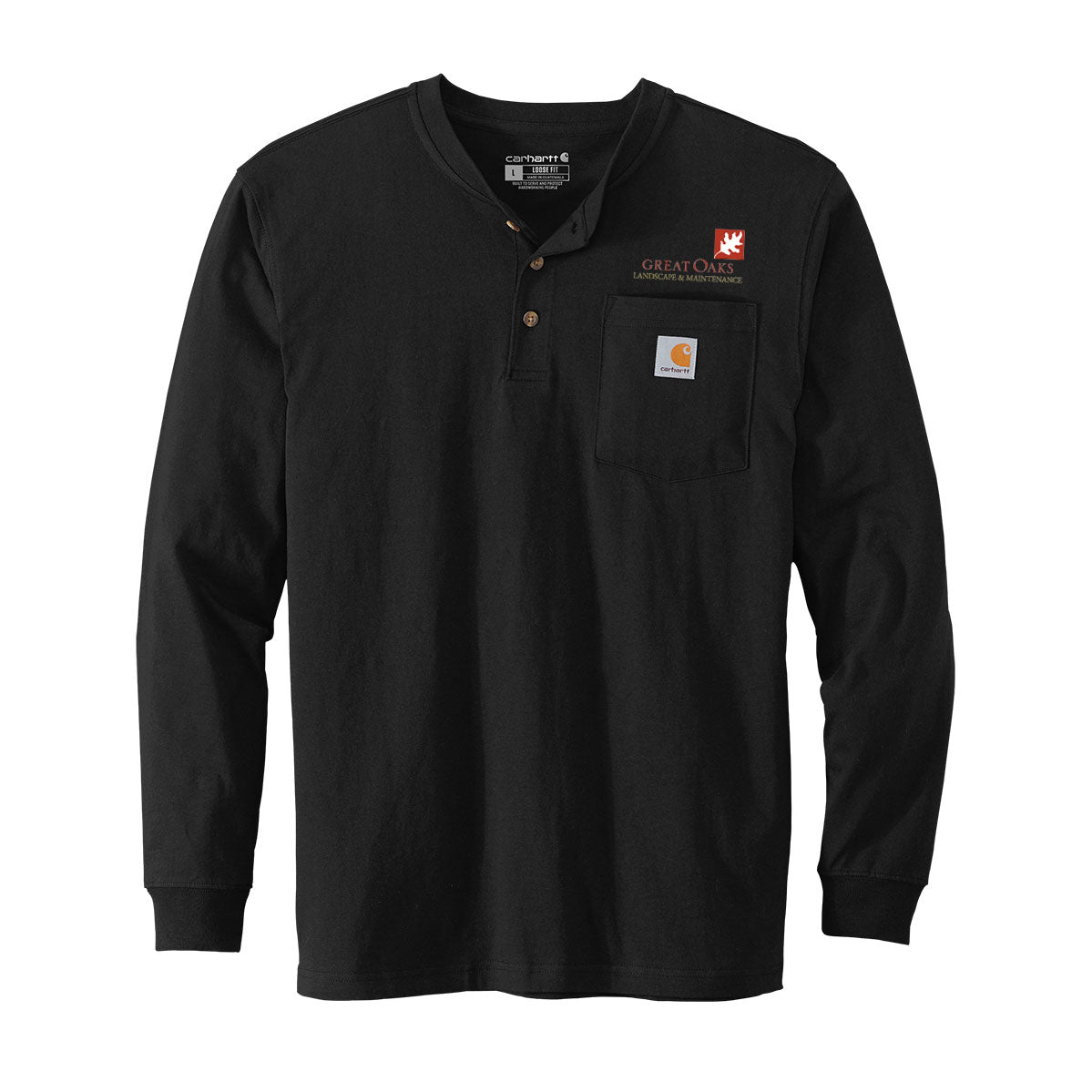 Carhartt Long Sleeve Henley T-Shirt