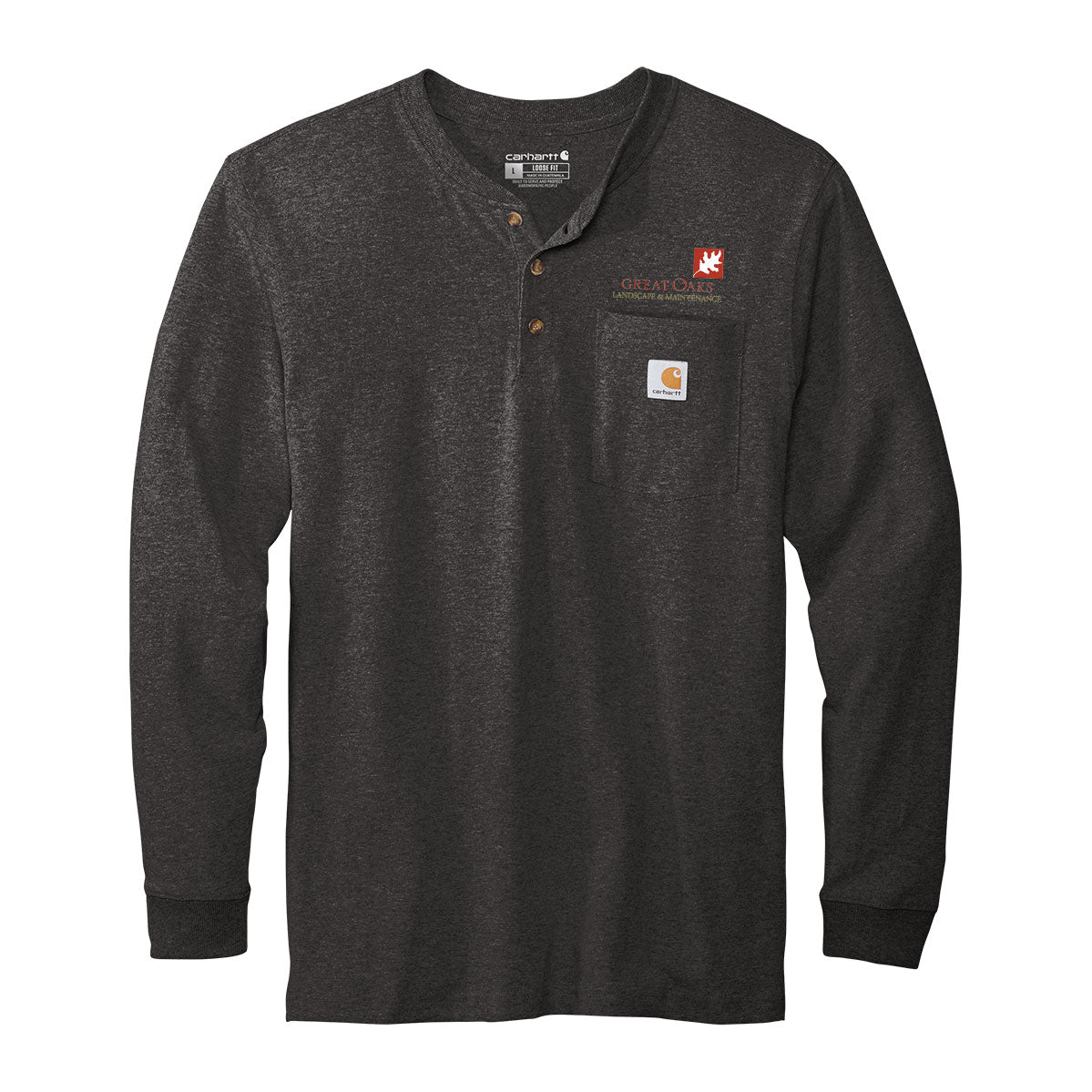 Carhartt Long Sleeve Henley T-Shirt