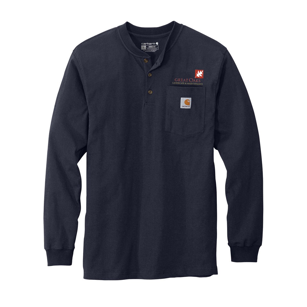 Carhartt Long Sleeve Henley T-Shirt