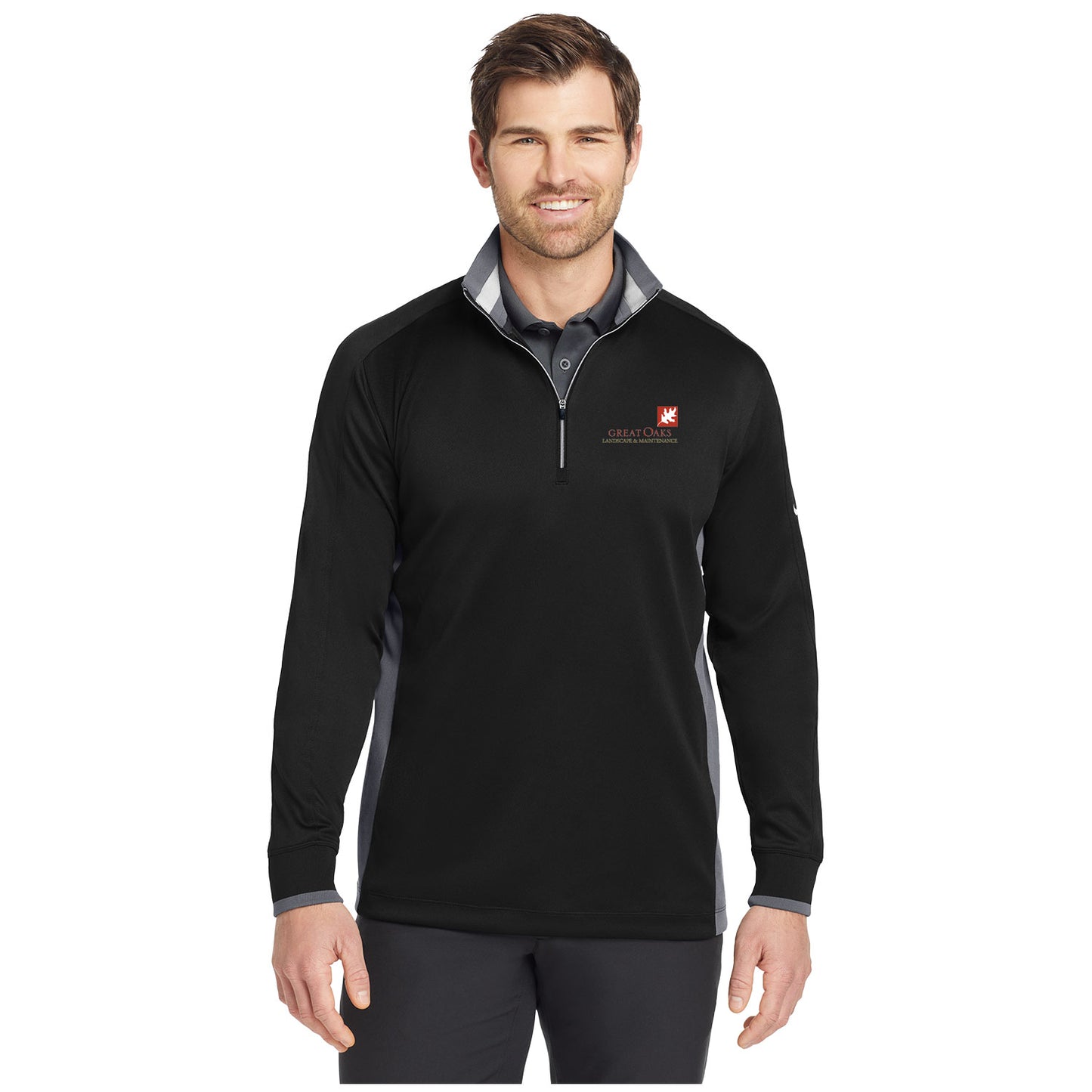Men's Nike Golf Dri-FIT 1/2-Zip Cover-Up Shirt
